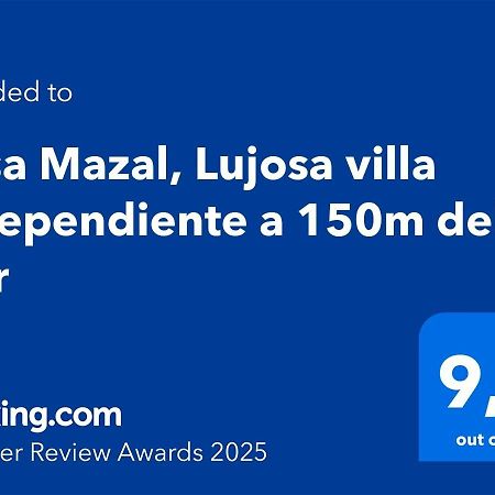 Casa Mazal, Lujosa Villa Independiente A 150M Del Mar Pilar de la Horadada Eksteriør billede